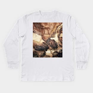 Terrigal Sandstone Kids Long Sleeve T-Shirt